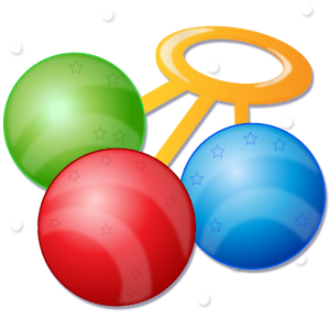 Baby Rattle Donate $1 logo