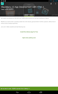 BlackBerry App Development - screenshot thumbnail