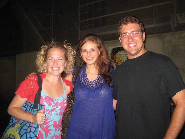 Andrea, Tess Fenn, and me in Barcelona. Crazy!
