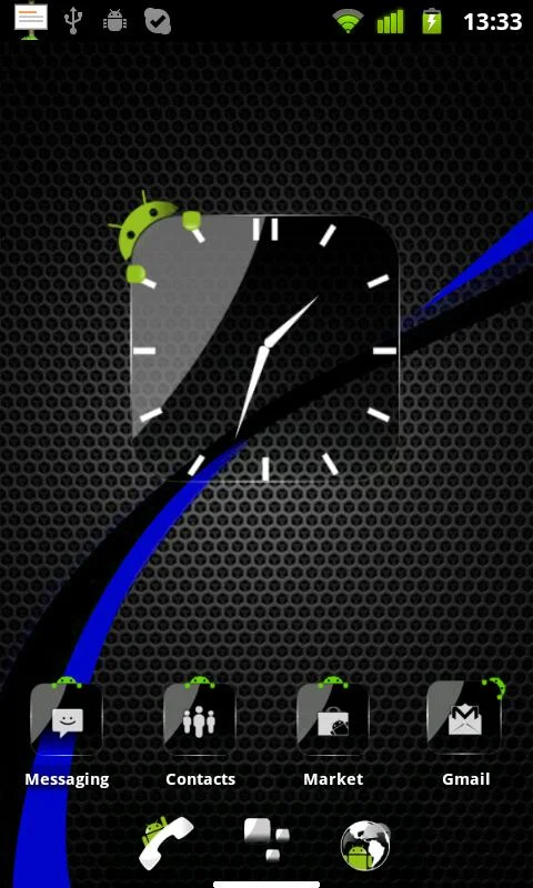 Theme Crystal Black HD pack - screenshot