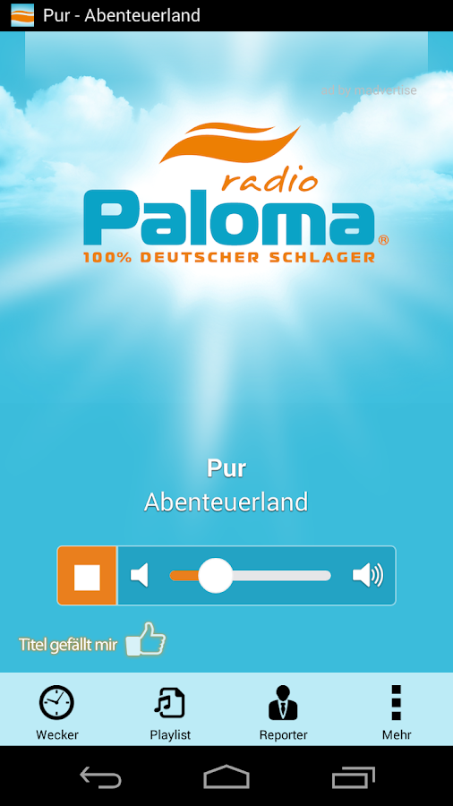 Radio Paloma 100 Schlager Androidapps op Google Play