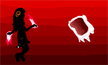 Silhouette of Aradia Megido