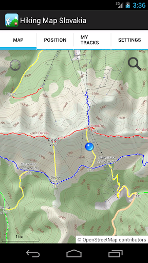 Hiking Map Slovakia