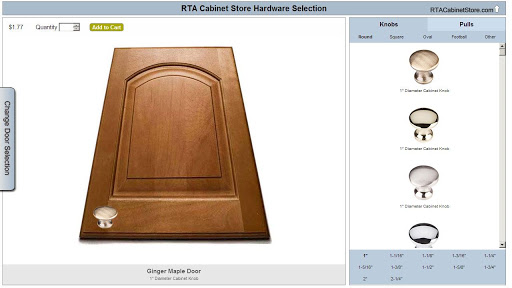 RTA Cabinet Hardware Selection