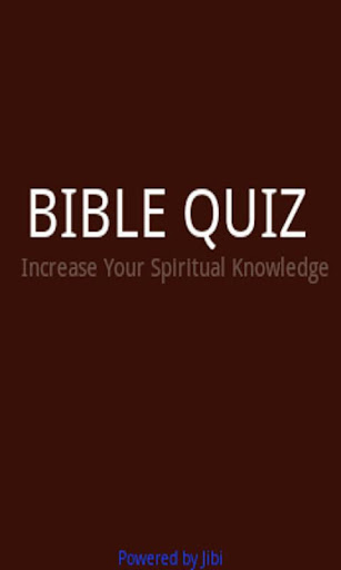 Bible Quiz Game