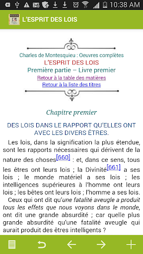 【免費書籍App】Montesquieu: Oeuvres-APP點子