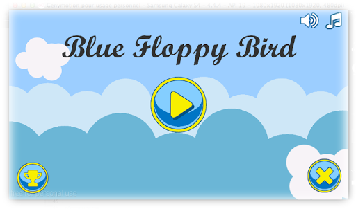 【免費冒險App】Blue floppy bird-APP點子