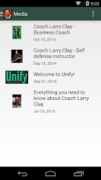 Coach Larry Clay poster 2