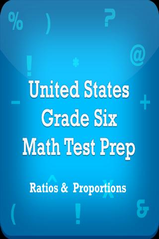 US 6th Ratios Proportions