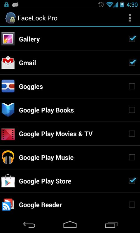    FaceLock Pro- screenshot  