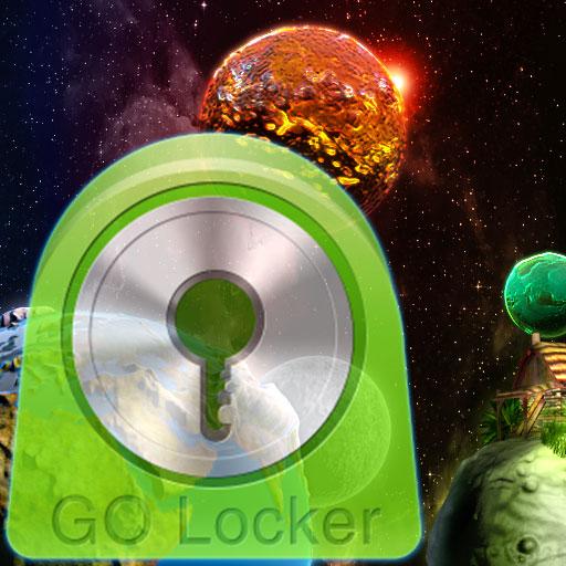 GO Locker Theme 宇宙 個人化 App LOGO-APP開箱王