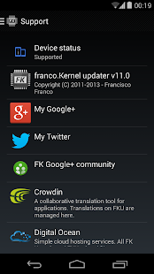 franco.Kernel updater - screenshot thumbnail