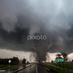 Nebraska Nightmare by Aaron Rigsby - Landscapes Weather