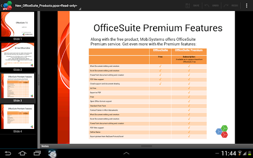 OfficeSuite Pro 7 (PDF & HD) - screenshot thumbnail