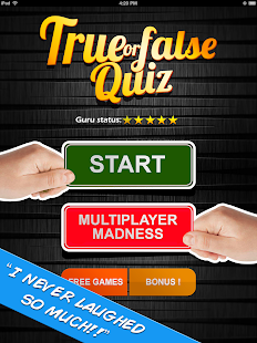 True or False Quiz Fun Game Screenshots 5
