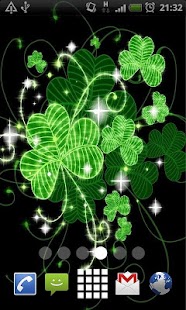 Download Lucky Clovers Live Wallpaper APK