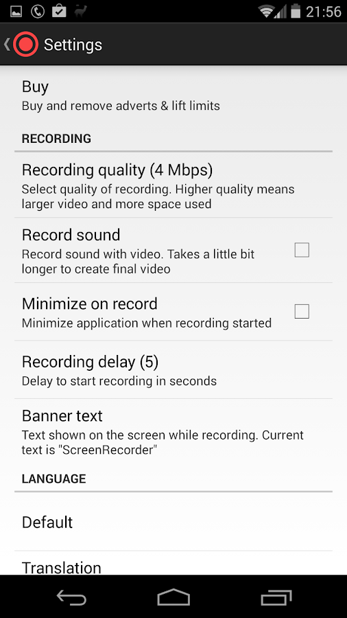    Screen Recorder- screenshot  