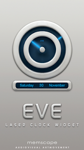 Free EVE Laser Clock Widget APK