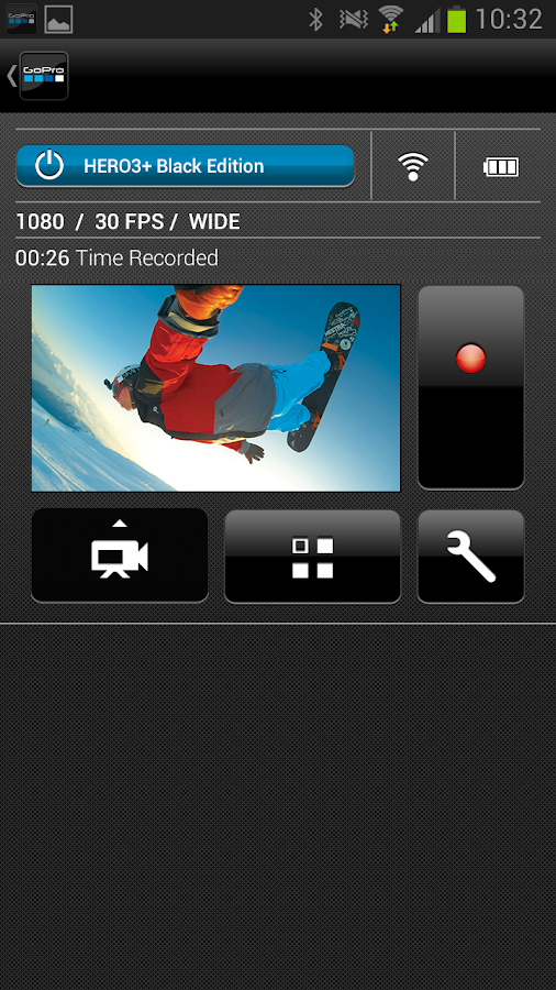 GoPro App screenshot