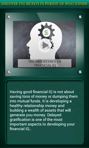 【免費財經App】The Secrets of Wealthiness-APP點子