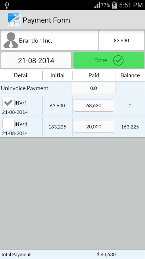 Simple Invoice Manager Android Apps on Google Play