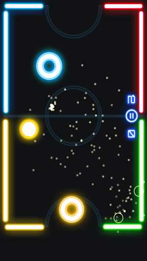 【免費街機App】Glow Air Hockey-APP點子