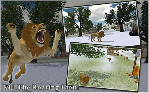 【免費動作App】狮子的猎人3D狙击射手-APP點子