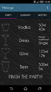 Melange - Alcohol Tracker Screenshots 1