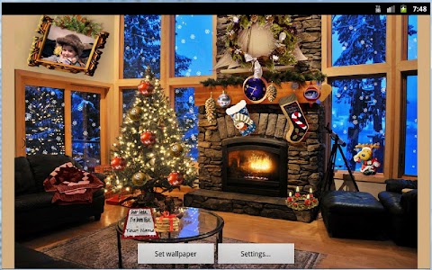 Screenshot Christmas Fireplace LWP Full v1.13