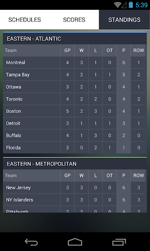 【免費運動App】Live Hockey Scores-APP點子