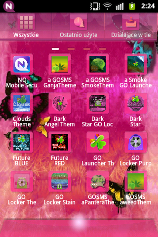 【免費個人化App】GOLauncher Theme Pink Cute Buy-APP點子