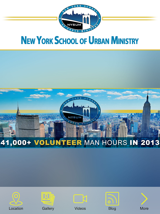 NY School Of Urban Ministry - Android Apps on Google Play
