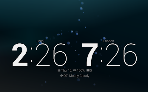 Dock Clock Plus (Night/Desk) - screenshot thumbnail