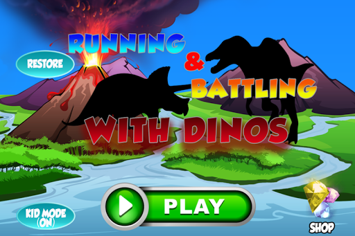 Cute Hunter Dino Run for Kids