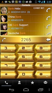 RocketDial Golden Theme 2nd