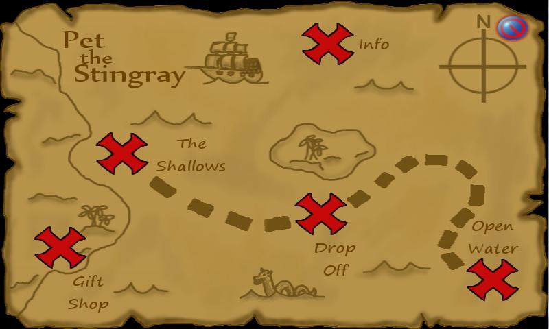 Pet the Stingray Screen 1