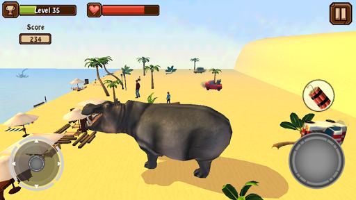 【免費角色扮演App】Hippo Attack Simulator 3D-APP點子