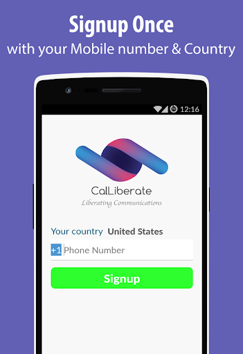 CalLiberate BETA : 無料通話 と 電話