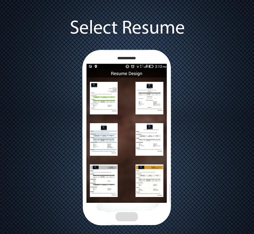 Professional Resume Maker Pro Screen 2