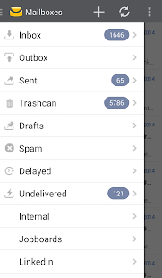 OTYS Mail app Screen 2