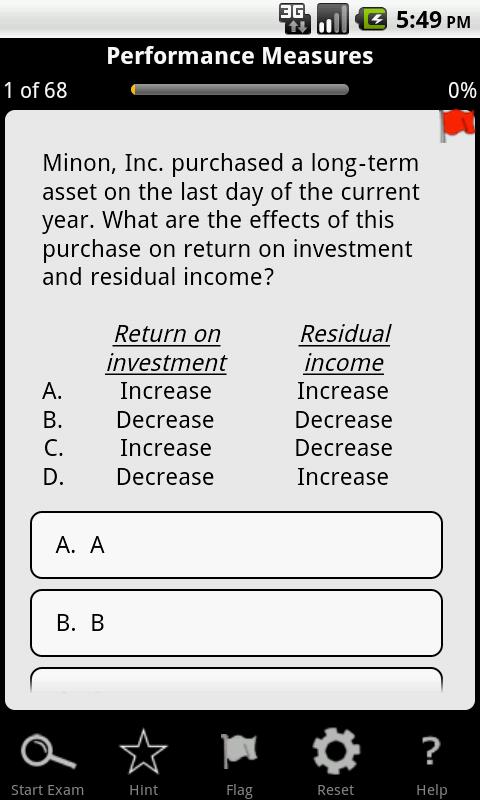 BEC Test Bank - Wiley CPA Exam Screen 2