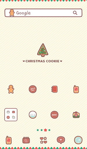 christmas cookie 도돌런처 테마