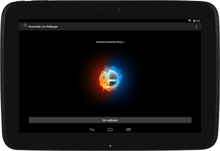 Smash Ball Live Wallpaper