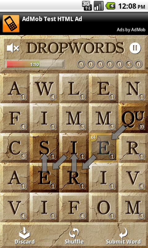 Dropwords Android