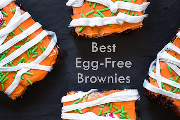 Best Eggless Cakey Brownies