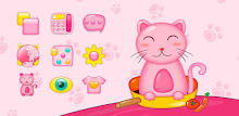 Pinky Kitty Theme - ZERO APK