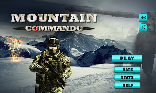 【免費動作App】Mountain Commando - War Games-APP點子