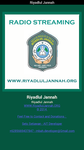 【免費音樂App】Riyadlul Jannah Radio-APP點子