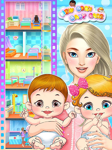 Newborn Baby Care 2-Girls Game