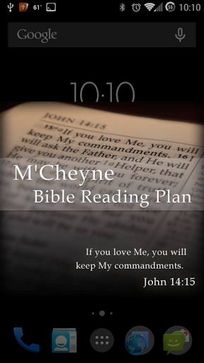 Bible Reading Plan - M'Cheyne